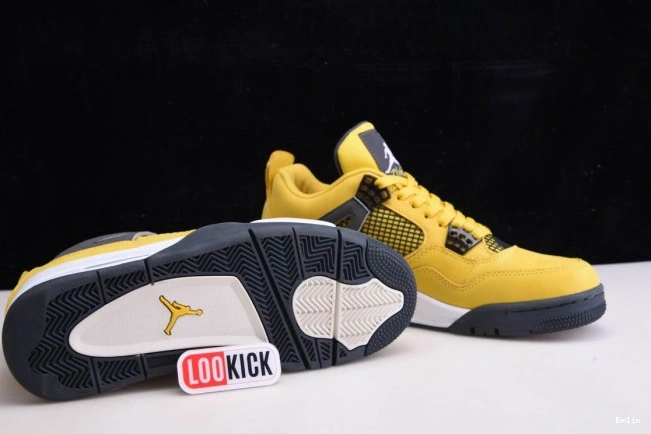 Bmlin Shoes 4 Retro Jordan Air CT8527-700 Lightning 0729